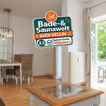 Kleine Inselliebe - Bade-&saunawelt Täglich Inklusive Apartment Sellin (Rugen)